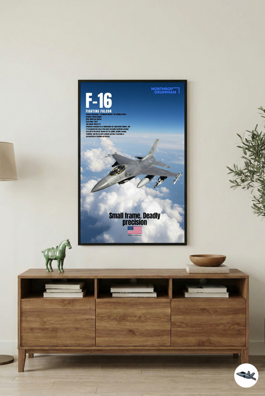 POSTER F-16 FIGHTING FALCON