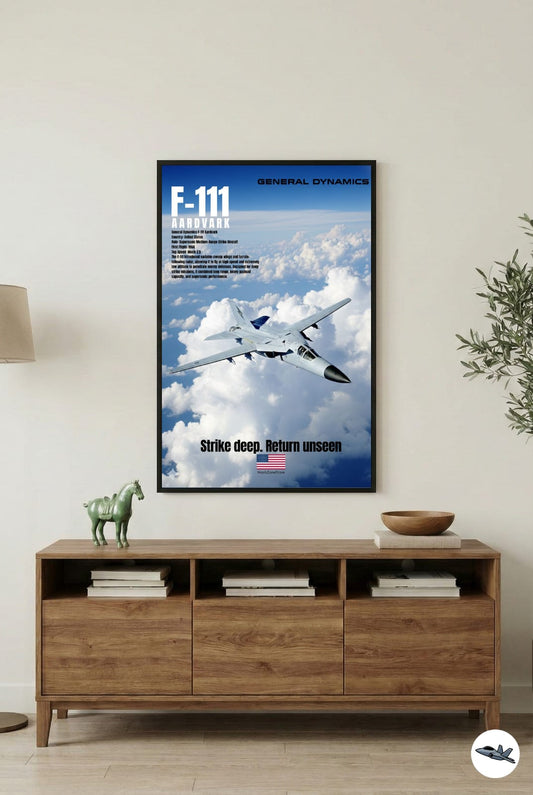 POSTER F-111 AARDVARK