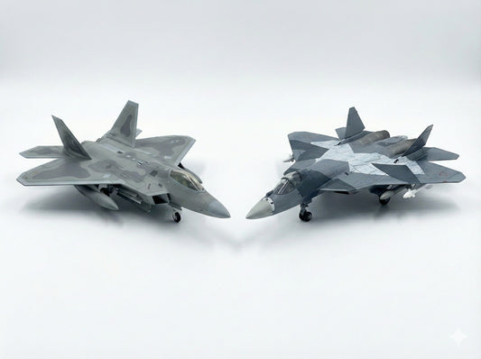AIR SUPREMACY SERIES: F-22 RAPTOR VS SU-57 FELON  (PRE-ORDER)