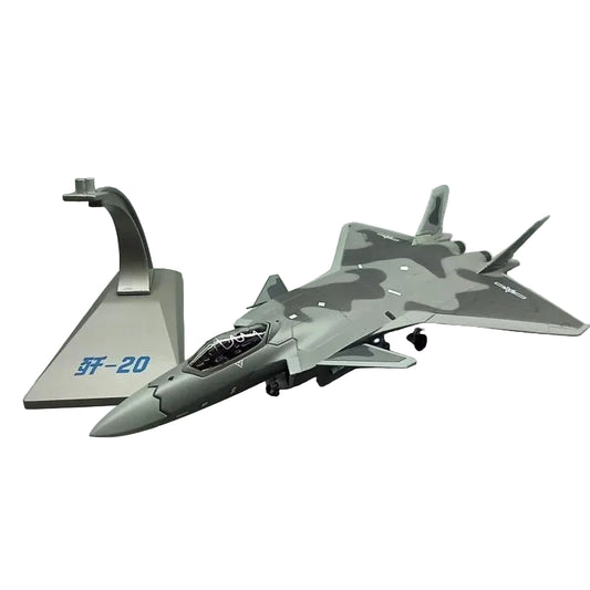 J-20 “Fire Fang” Fighter Jet 1:100 Diecast Model