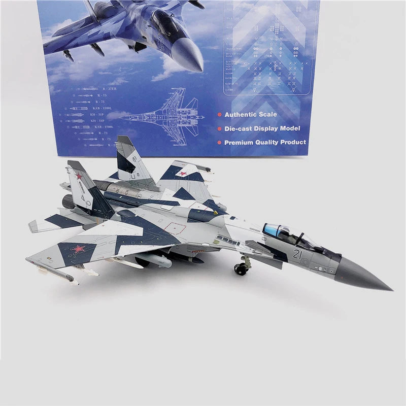 Su-35S Flanker-E Russia 1:100 Diecast Model