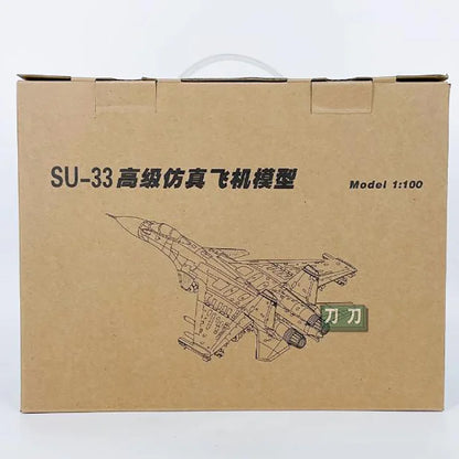 Su-33 Flanker-D Russian Navy 1:100 Diecast Model