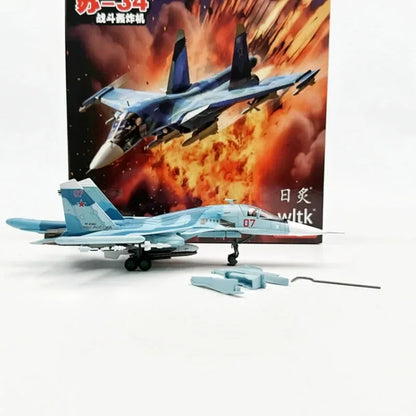 Su-34 Fullback Russia 1:100 Diecast Model