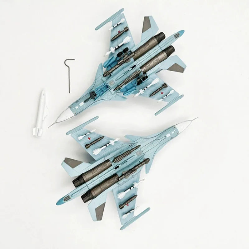 Su-34 Fullback Russia 1:100 Diecast Model