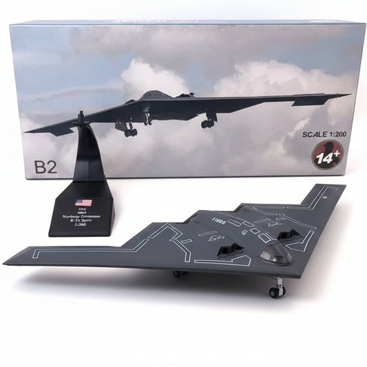B-2A Spirit Stealth Bomber USAF 1:200 Diecast Model