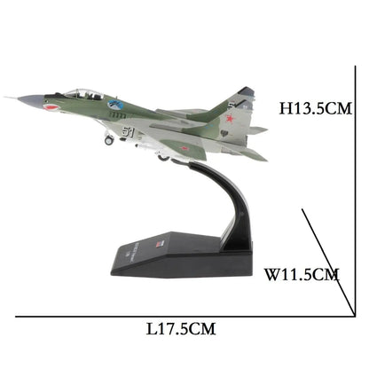 MiG-29 Fulcrum Russia 1:100 Diecast Model
