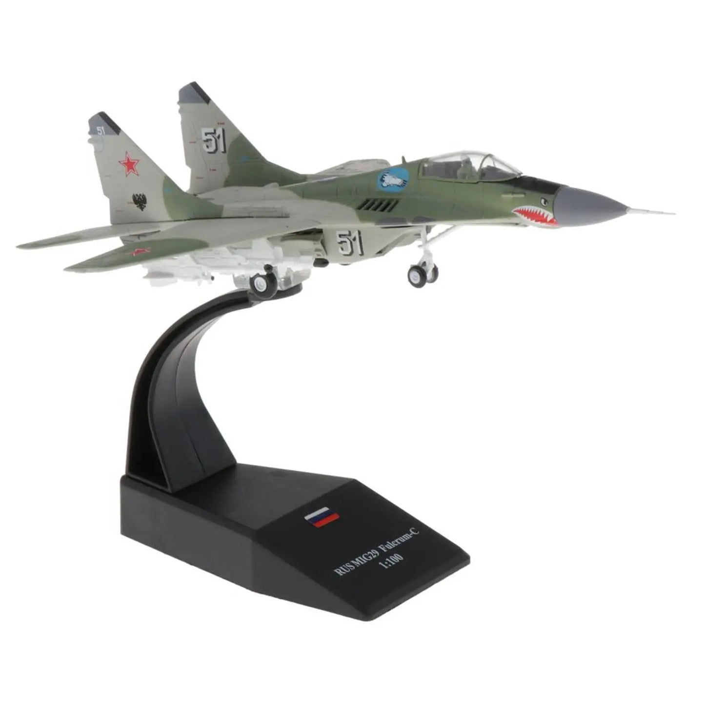 MiG-29 Fulcrum Russia 1:100 Diecast Model