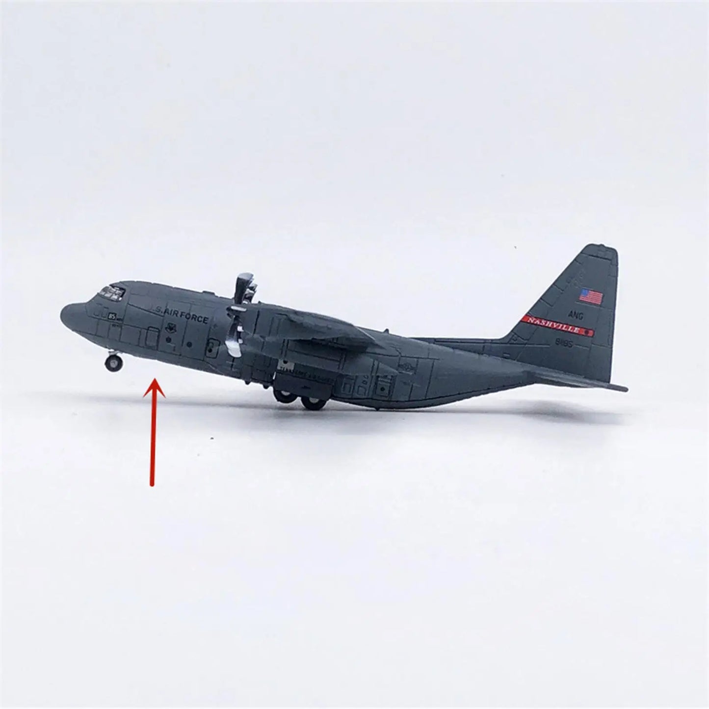 C-130 Hercules USAF 1:200 Display Model