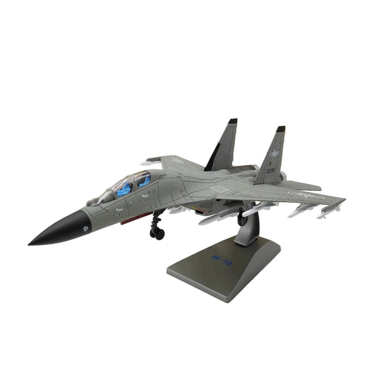 J-16 Two-Seat Fighter Jet 1:100 Diecast Model
