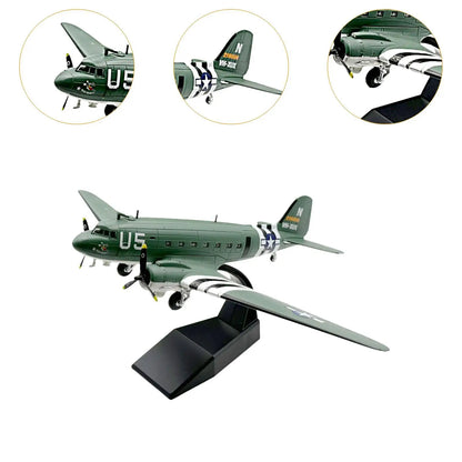 C-47 Skytrain WWII 1:100 Diecast Model