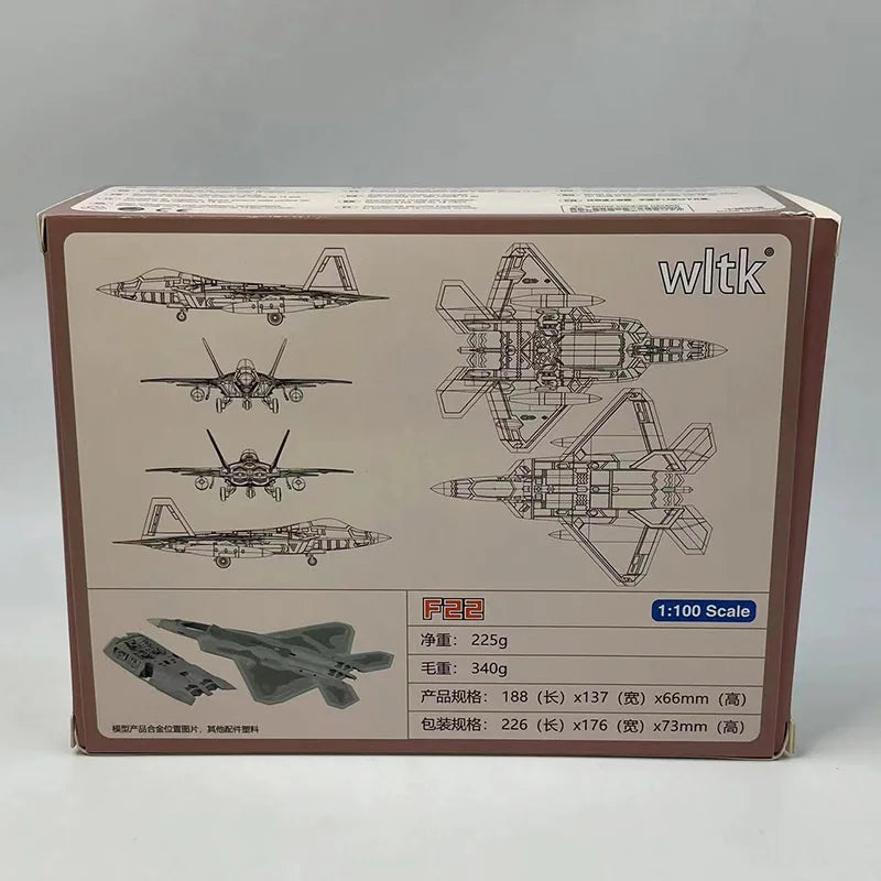 F-22 Raptor – USAF 1:100 Diecast Model